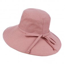 New Summer Hat Wide Brim Sun Hats for Mujer Foldable Beach Caps 5 Solid Color  eb-63922618